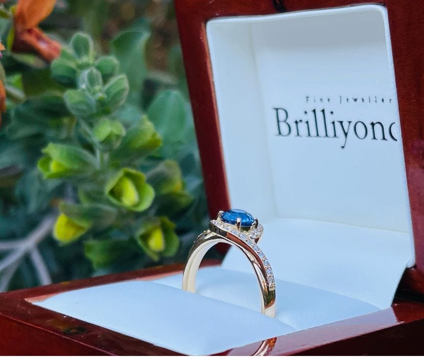 Sapphire Engagement Ring