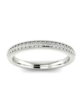 Wedding Band White Gold